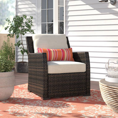 Halsted 5 piece 2025 wicker patio set